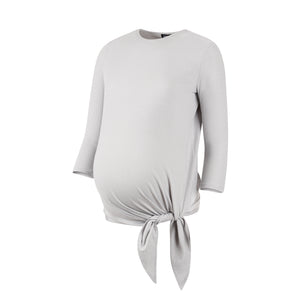 Ribbed Side Knot Tee