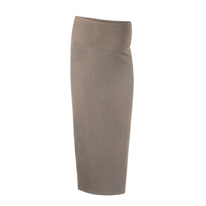 Ribbed Maxi Skirt