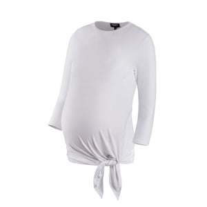 Ribbed Side Knot Tee