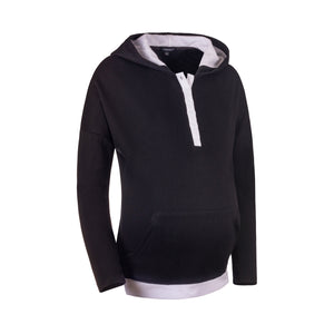 Black/White Hoodie