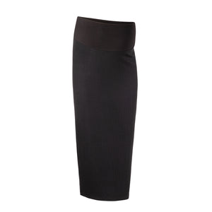 Ribbed Maxi Skirt