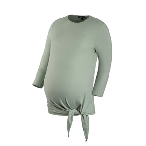 Ribbed Side Knot Tee